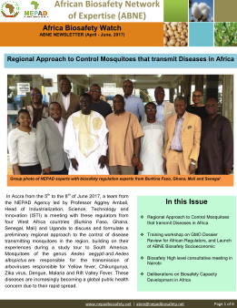 Africa Biosafety Watch – April to June 2017 Newsletter