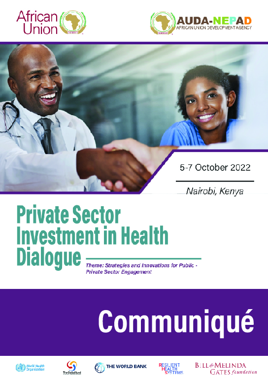 Communique: Private Sector Investment in Health Dialogue
