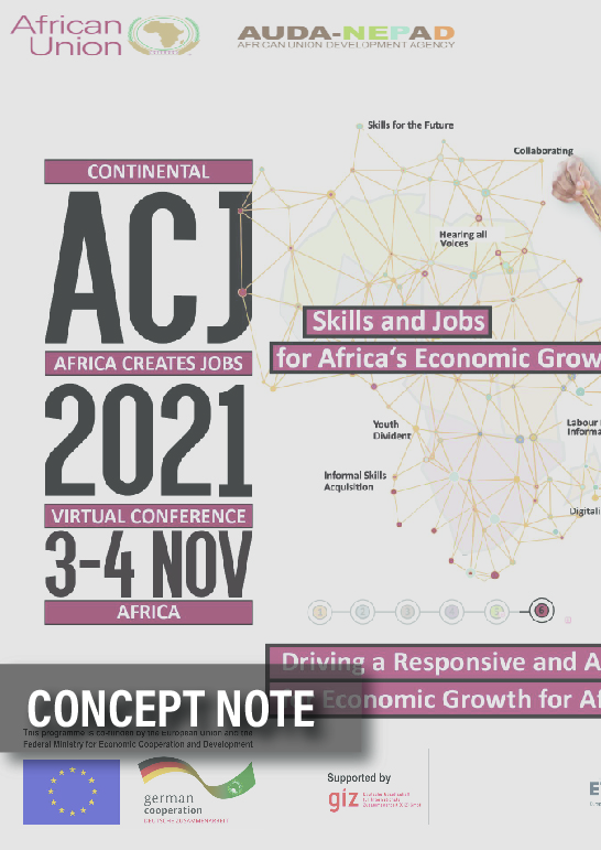 Concept Note: Africa Creates Jobs - Continental Conference