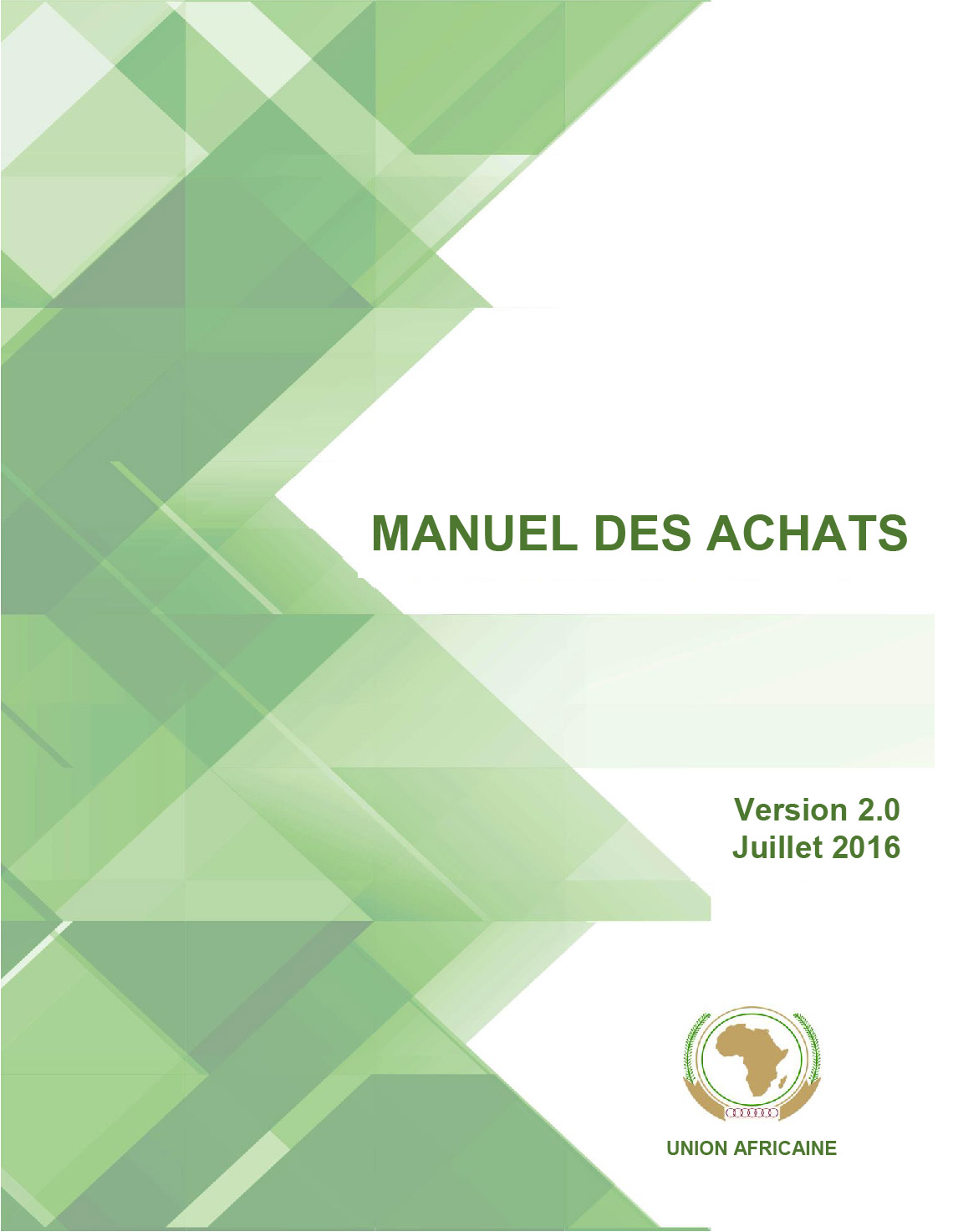 French: AUDA-NEPAD Procurement Manual
