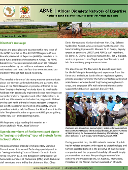 Africa Biosafety Watch – April to June 2013 Newsletter