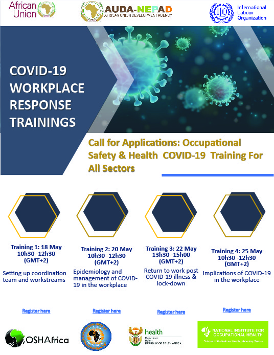 COVID-19 Workplace Response Training: Call for Applications: Occupational Safety & Health COVID-19 Training for all Sectors