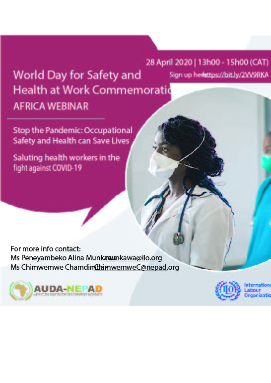 World Day for Safety and Health at Work: AFRICA WEBINAR