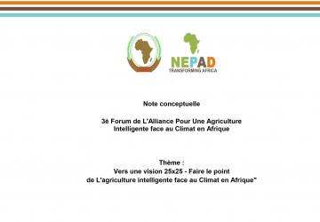 Concept Note: 3rd Africa Climate Smart Agriculture Alliance_french version