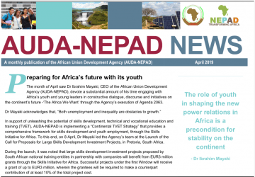 AUDA-NEPAD Newsletter April 2019