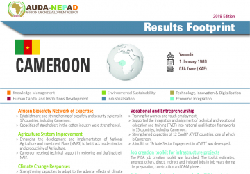 2019 AUDA-NEPAD Footprint: Country Profiles: Cameroon
