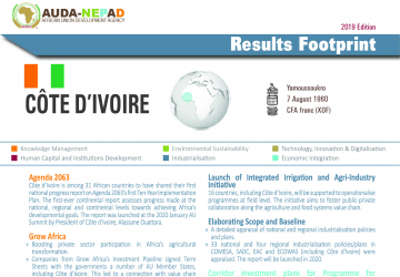 2019 AUDA-NEPAD Footprint: Country Profiles: Cote d'Ivoire