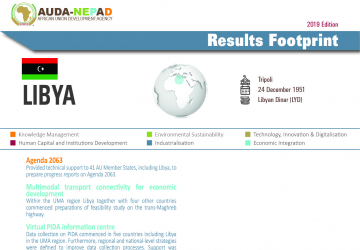 2019 AUDA-NEPAD Footprint: Country Profiles: Libya