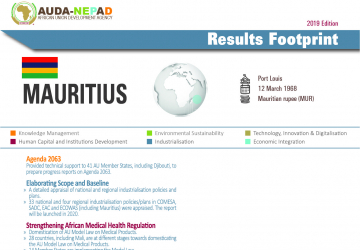 2019 AUDA-NEPAD Footprint: Country Profiles: Mauritius
