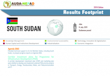 2019 AUDA-NEPAD Footprint: Country Profiles: South Sudan