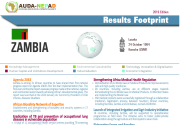 2019 AUDA-NEPAD Footprint: Country Profiles: Zambia