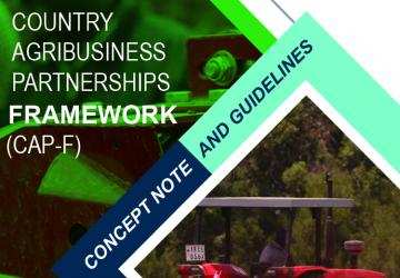 Country Agribusiness Partnerships Framework (CAP-F): Concept Note