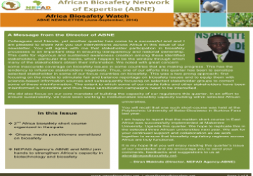 Africa Biosafety Watch – June to September 2014 Newsletter