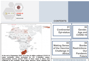 AUDA-NEPAD COVID-19 Digest: Issue 001-2020