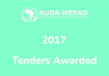 2017: NEPAD Tenders Awarded