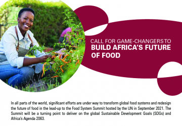 Call for Game-Changers to Build Africa's Future of Food