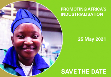 Save the Date Flyer: Promoting Africa's Industrialisation