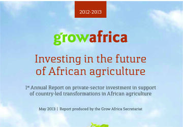 Grow Africa Annual Report: 2013