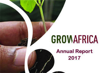 Grow Africa Annual Report: 2017