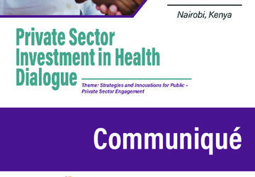 Communique: Private Sector Investment in Health Dialogue