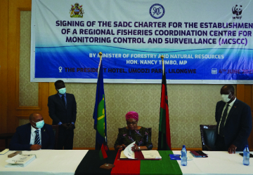 Malawi Signs SADC Charter on Fisheries Surveillance
