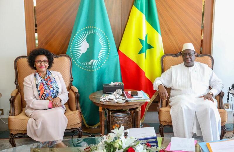 Ms Nardos Bekele-Thomas’ Courtesy Visit to the Chair of the African Union