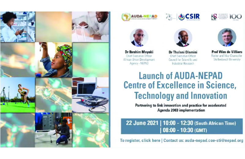 Launch of AUDA-NEPAD Centre of Excellence in Science, Technology and Innovation