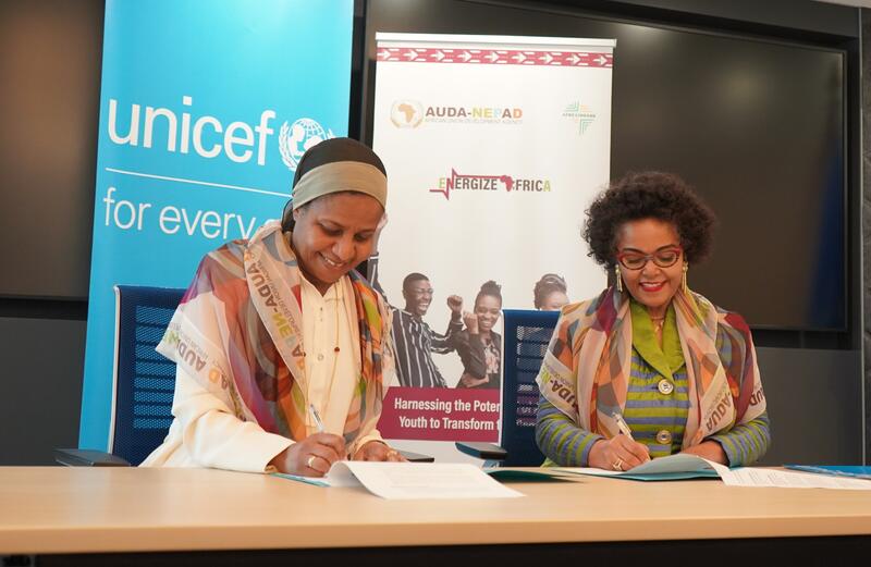 AUDA-NEPAD and UNICEF sign MoU  to promote child rights in Africa