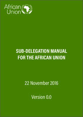 Sub-Delegation Manual for the African Union